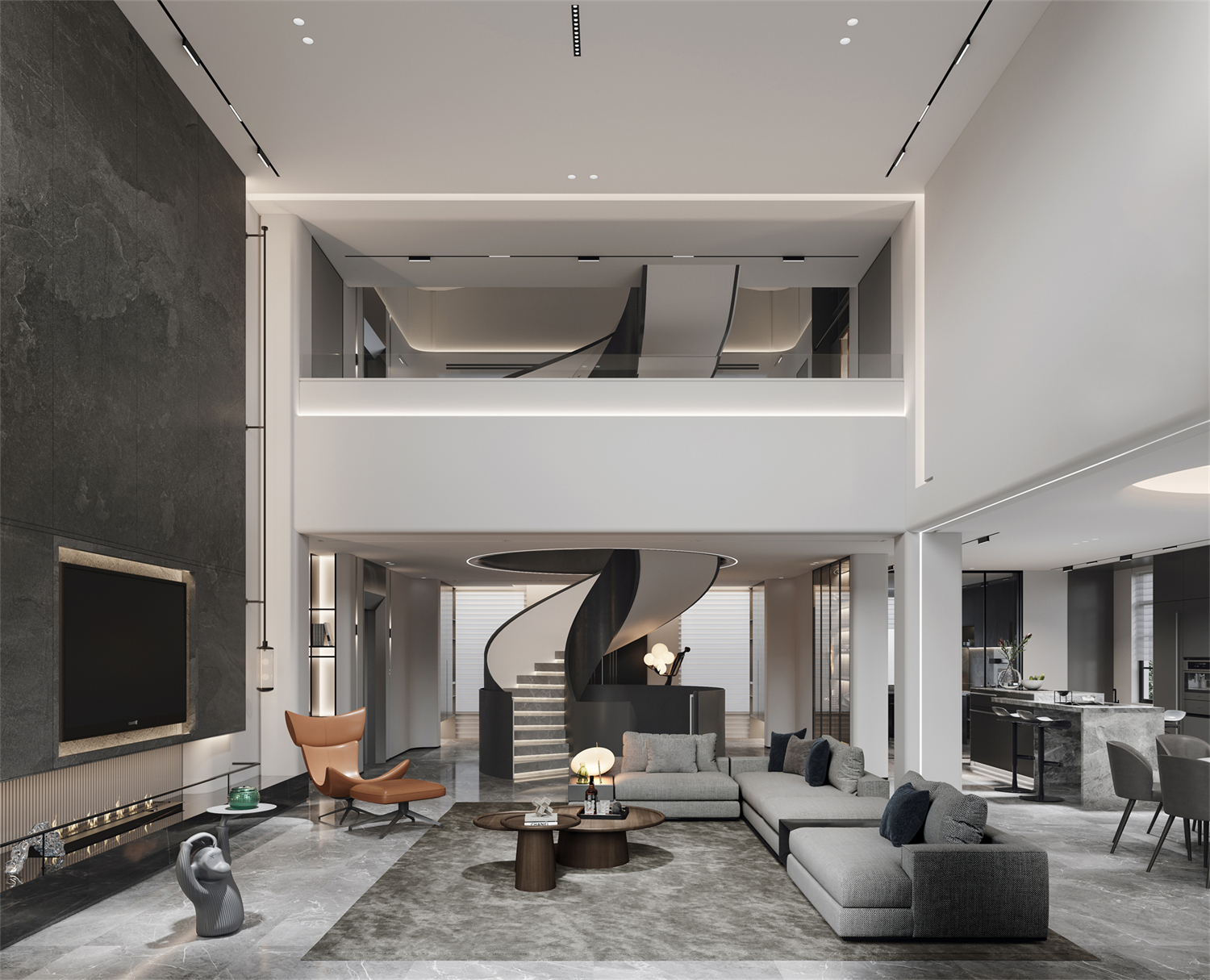 国宾壹号 | 1000㎡ | 现代风格装修效果图